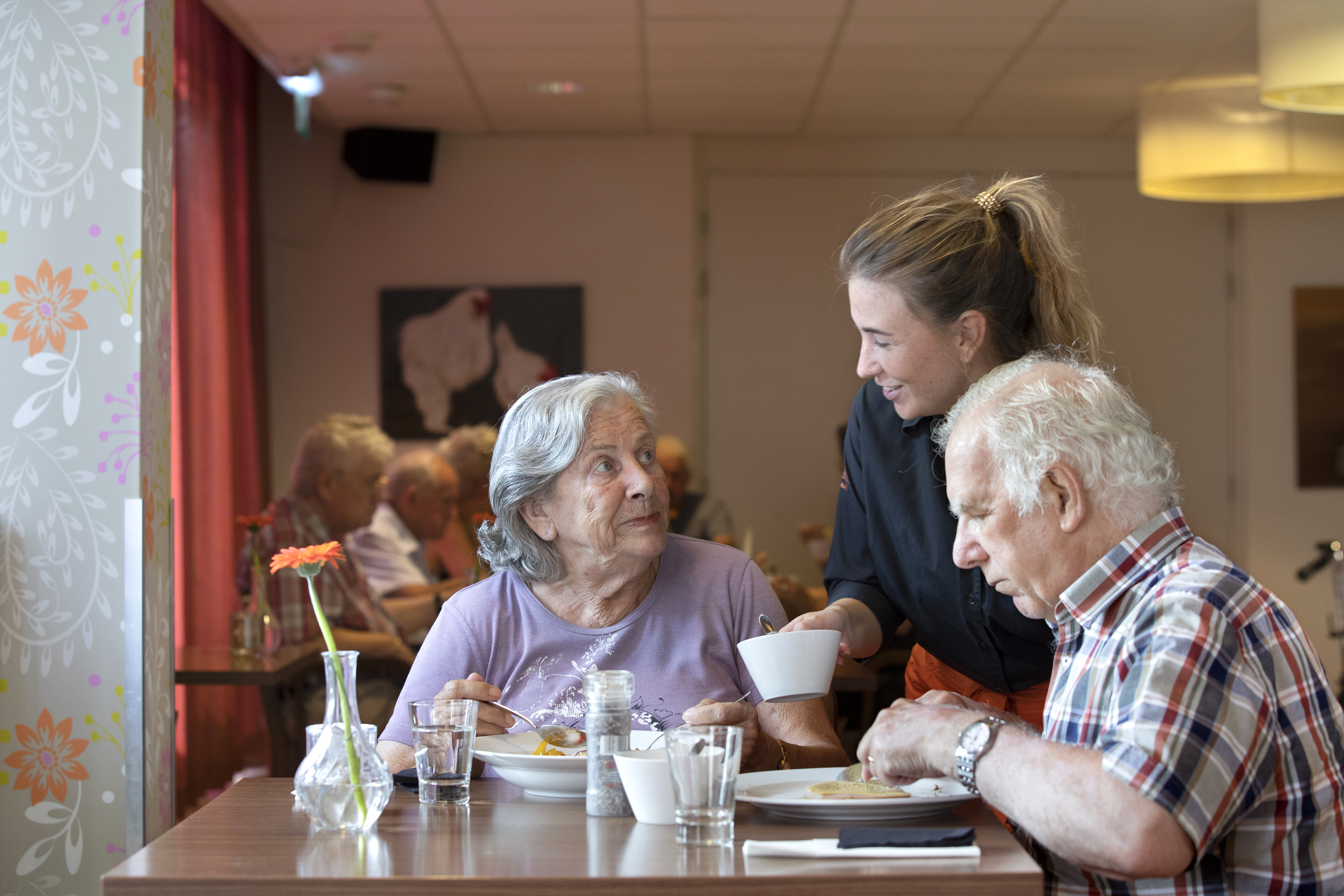 Eten bij restaurant de Buren